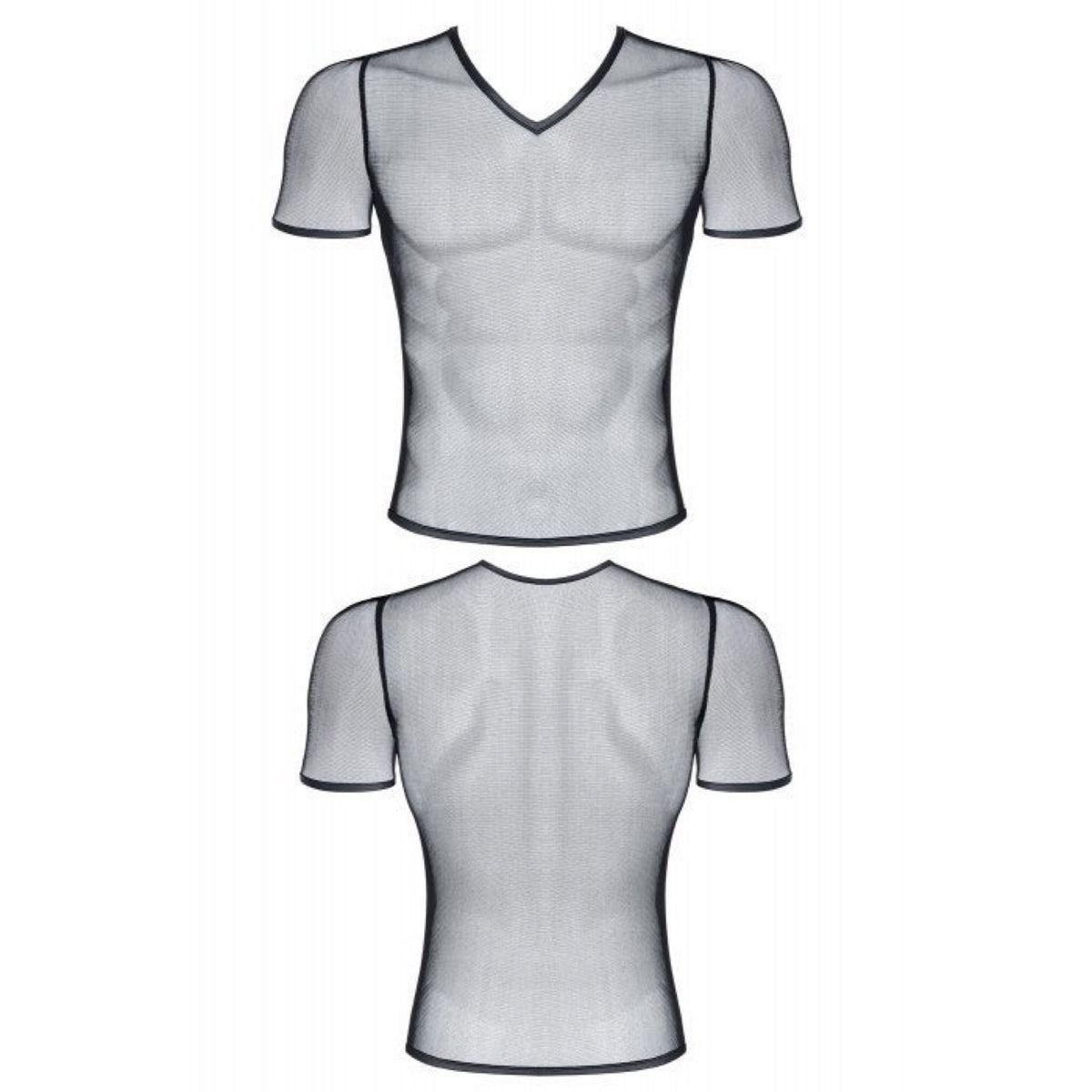 REGNES - MESH V-HALS T-SHIRT