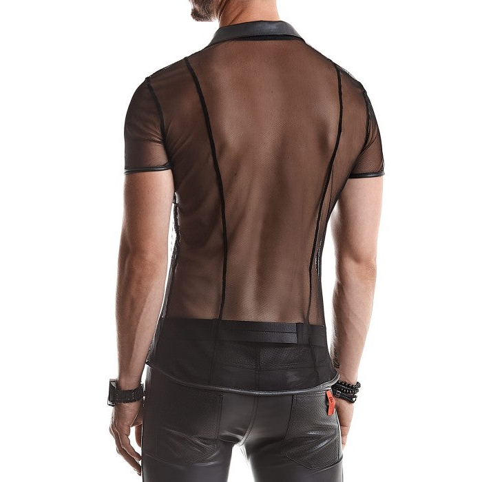 REGNES - ROBERTO MESH POLO SHIRT
