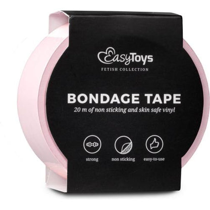EasyToys - Bondagetape lyserød