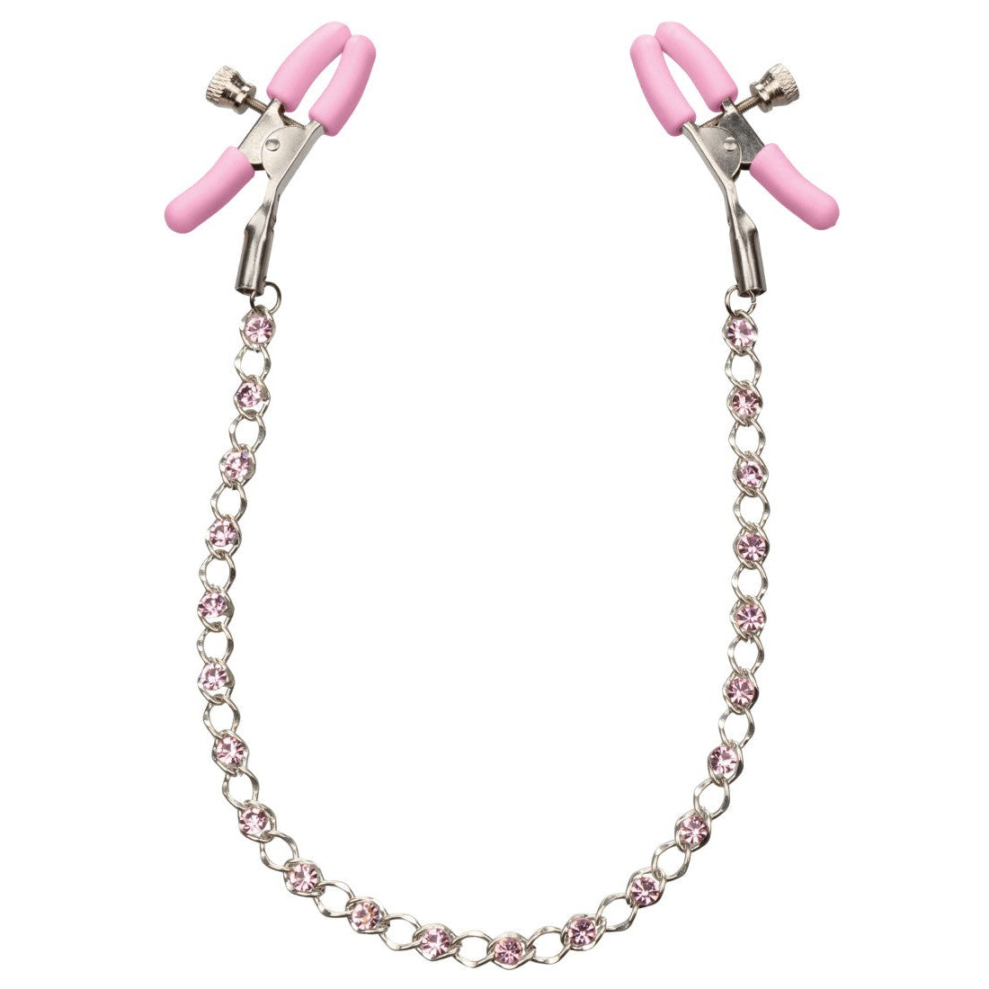 CalExotics - Lyserøde crystal nipple clamps