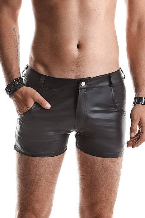 REGNES - FEDERICO WETLOOK SHORTS