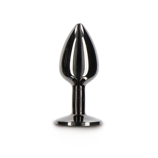 TABOOM - BONDAGE IN LUXURY - SORT DIAMANT BUTT PLUG SMALL