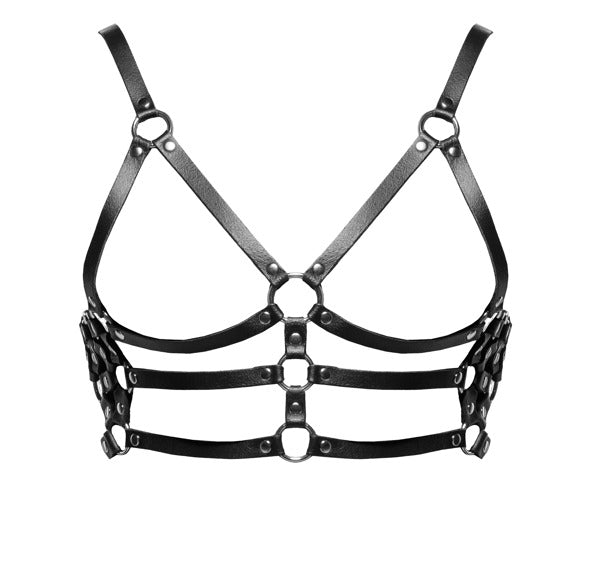 Zado - Læder bryst harness