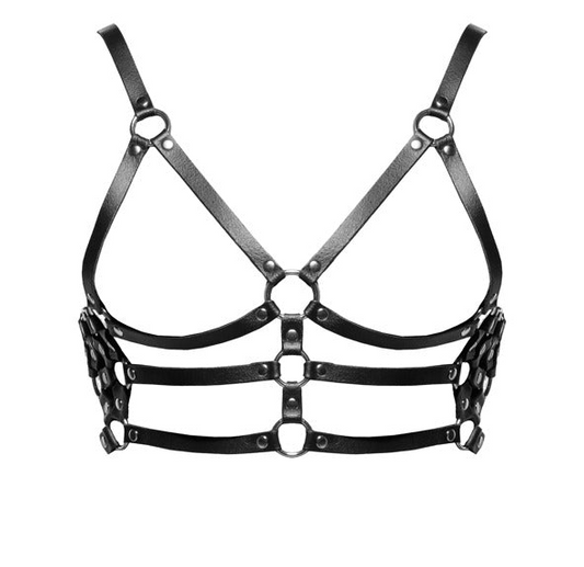 Zado - Læder bryst harness