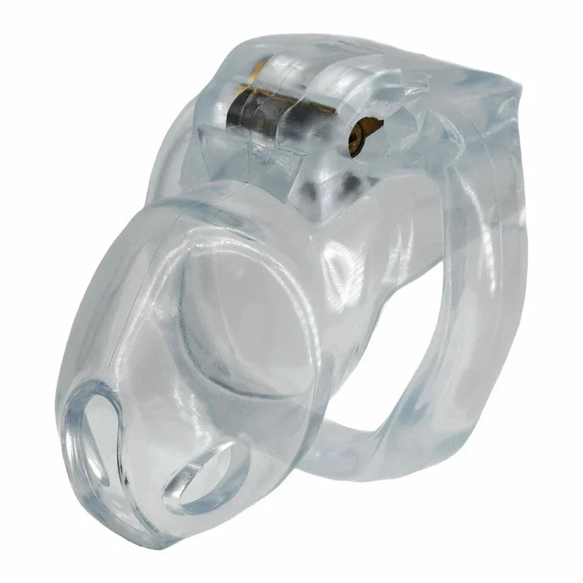 HIDDEN DESIRE - CLEAR CONTROL COCK CAGE - SHORT