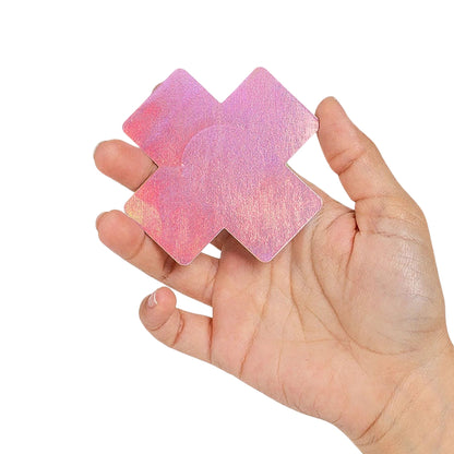 SECRET PLAY - KRYDS NIPPLE PASTIES PINK & SORT
