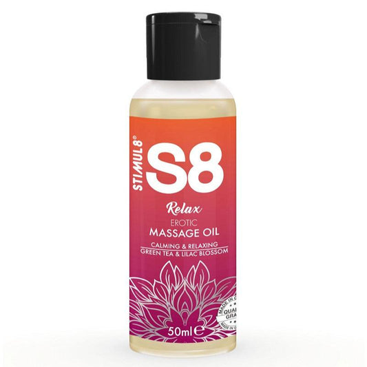S8 - GREEN TEA & LILAC BLOSSOM MASSAGE OLIE