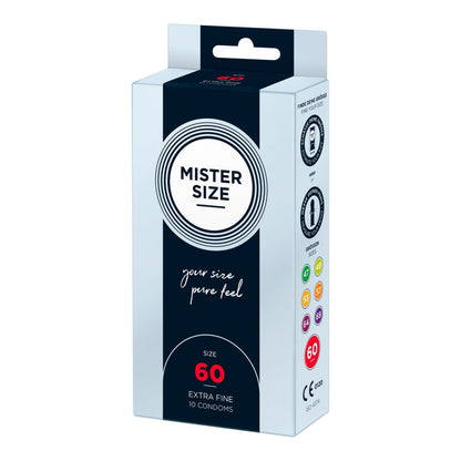 Mister Size - Kondomer i flere størrelser (10 stk)