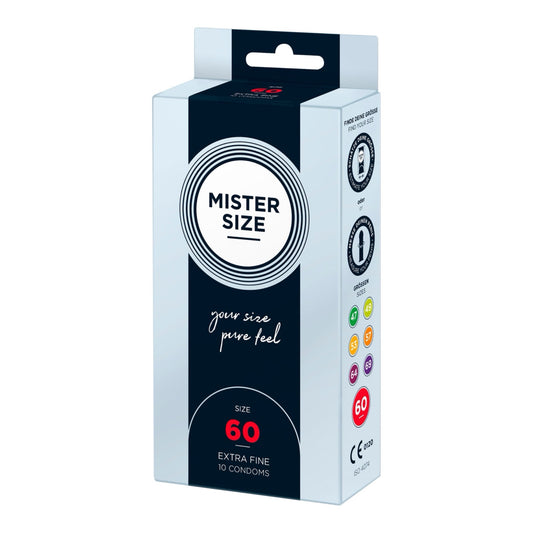 Mister Size - Kondomer i flere størrelser (10 stk)