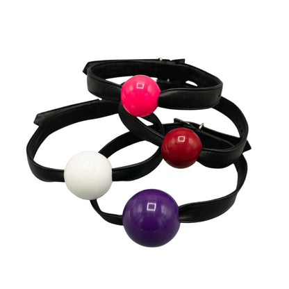 McHurt - Ball gag i hvid
