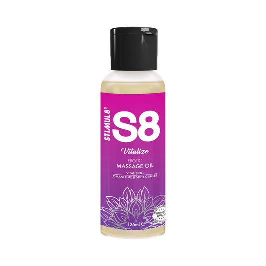 S8 - OMANI LIME & SPICY GINGER MASSAGE OLIE 125ML