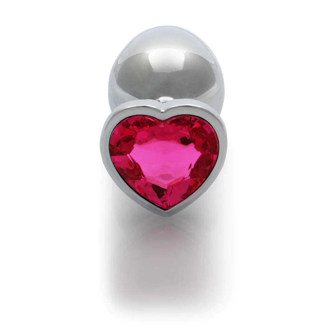 OUCH! - LARGE HEART GEM BUTT PLUG