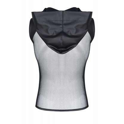 REGNES - ÆRMELØS MESH HOODIE
