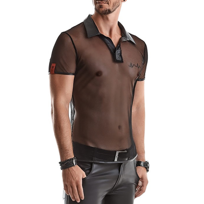 REGNES - ROBERTO MESH POLO SHIRT