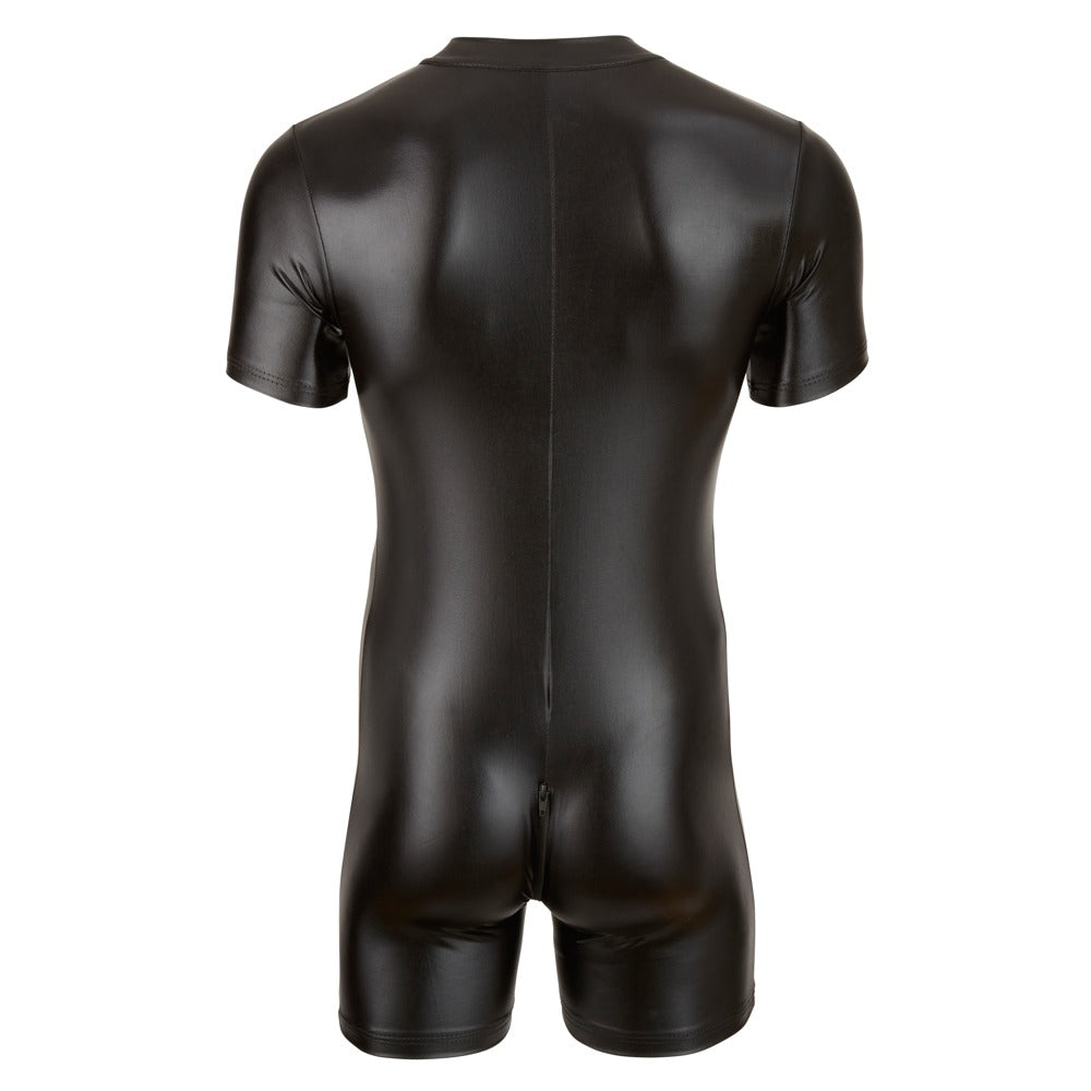 SVENJOYMENT - WETLOOK PLAYSUIT