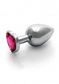 OUCH! - LARGE HEART GEM BUTT PLUG